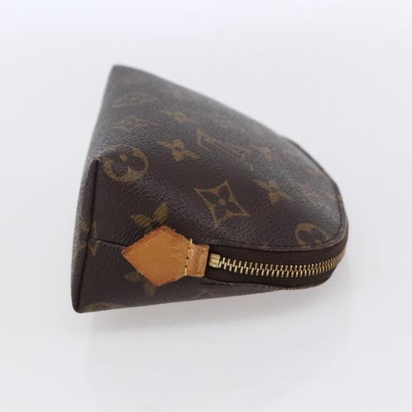 LOUIS VUITTON Monogram Pochette Cosmetic PM Cosmetic Pouch M47515 LV Auth BA7939 - Picture 4 of 16